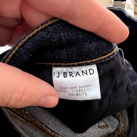 J.Brand Dark Wash Cutoff Shorts LAST CALL - Picture 4 of 5